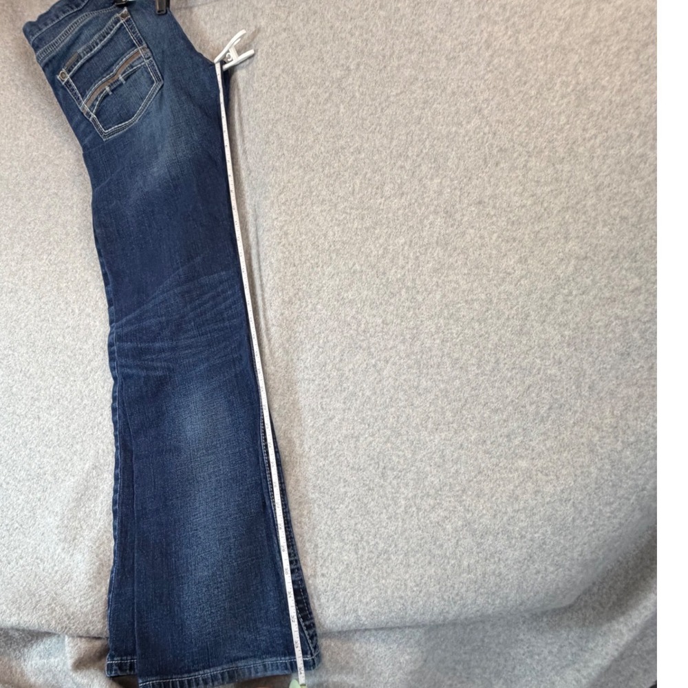 Ariat M5 Straight Leg Jeans Mens 32x36 Blue Denim Pants Workwear Western Ranch - Picture 4 of 7